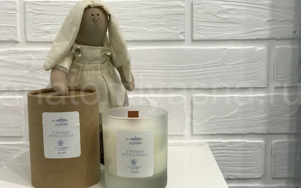 отзыв о Свеча Flepers A woman with a child
